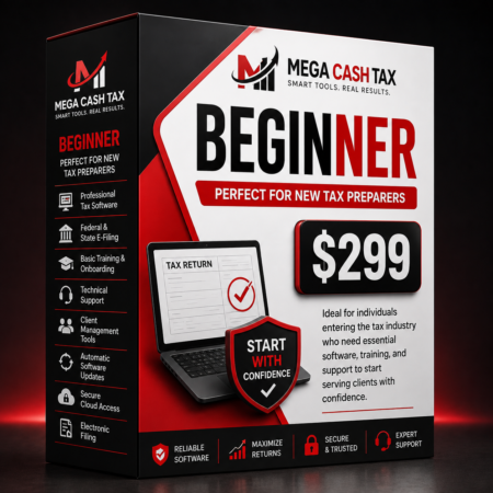 Beginner Perfect for New Tax Preparers